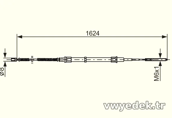 BOSCH 1987477407 El Fren Teli
