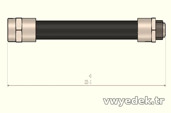 CAVO C800002A Fren Hortumu - CAVO - C800002A
