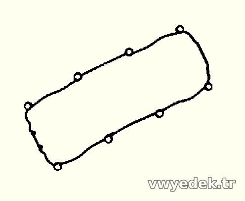 Sibop Kapak Contası - AVU - Motor - 1.6 TDI - Octavia - 2001 - 2011 - ELRİNG - 06B103483G