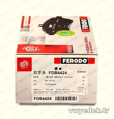 FERODO FDB4424 Fren Disk Balata - FERODO - FDB4424