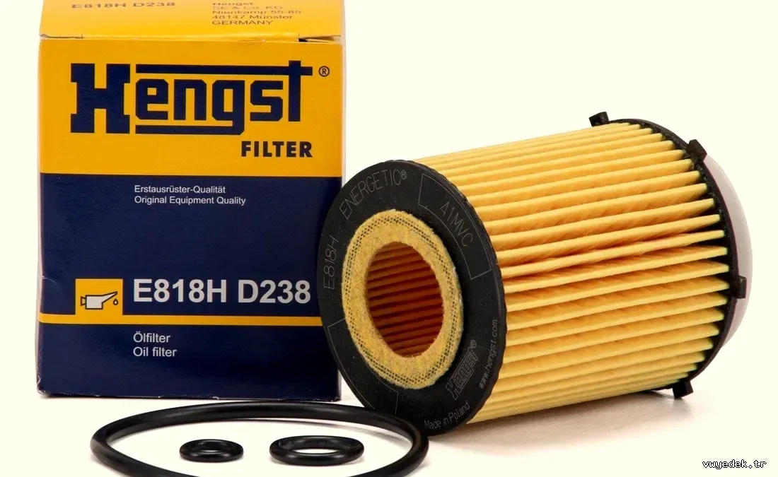 HENGST E818HD238 | Mercedes Benz E Serisi W212 E180 Yağ Filtresi - HENGST - HEN.E818HD238