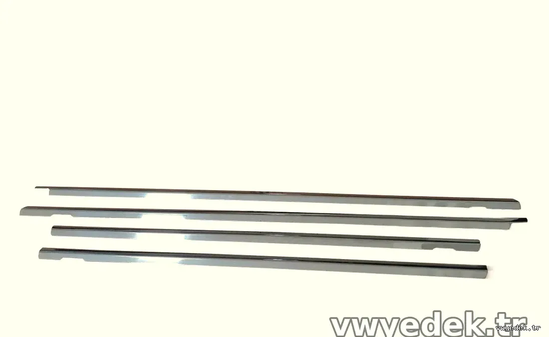 Cam Çıtası - Krom - Volkswagen - Polo - 2009 - 4 Parça - İTHAL - PEX - 001019