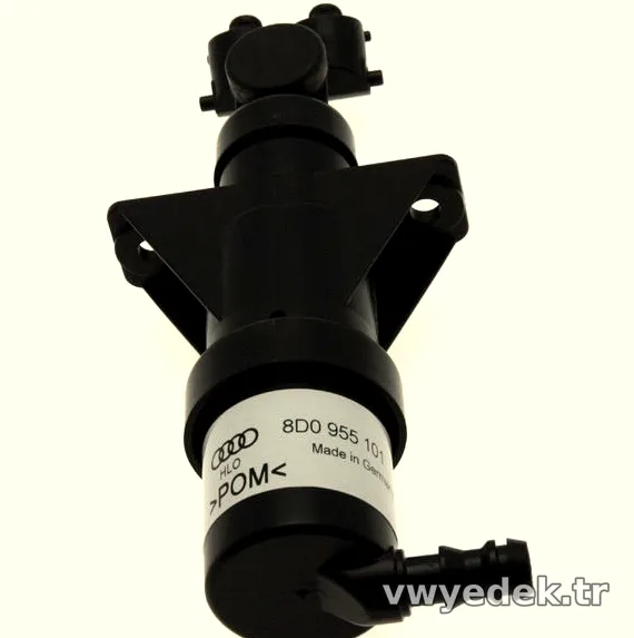 Far Yıkama Motoru Sol - Audi A4 - 1995 - 2001 - Audi A6 - 1998 - 2001 - İTHAL - 8D0955101