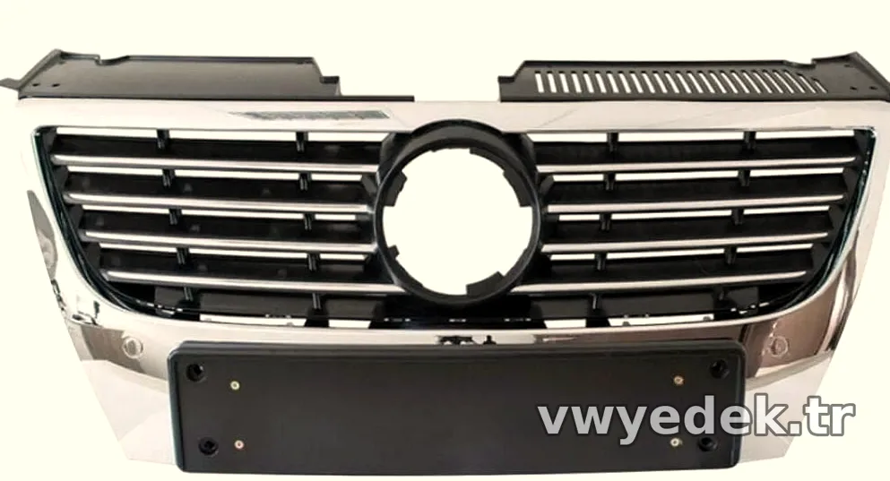 Ön Panjur Kromlu Armasız - Volkswagen - Passat 2005 > 2011 - İTHAL - 3C0853651D