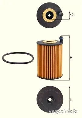 KNECHT OX1266D Yağ Filtresi