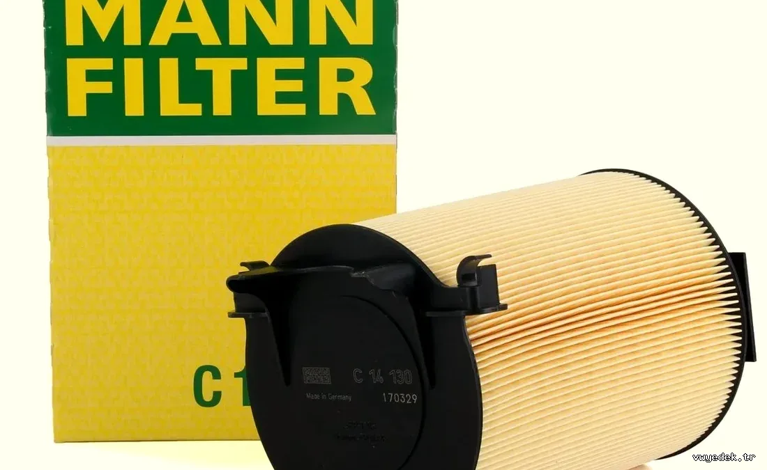 MANN C14130 | Volkswagen Golf 5 1.6 Benzinli (BSE) Motor Hava Filtresi VW/Audi/Seat/Skoda Golf 5-6, Jetta, Passat, A3, L