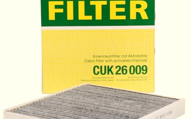 MANN CUK26009 | Karbonlu Polen Filtresi Tiguan 2016+, T-Roc, Passat, Golf VII-VIII, A3, Leon uyumlu – CUK26009 ,5