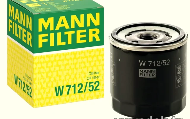 MANN W712-52 | VW Polo 1.4 AHW 2000-2002 Yağ Filtresi | Golf IV-Bora / Seat Ibiza / Skoda Fabia – W712-52 ,8