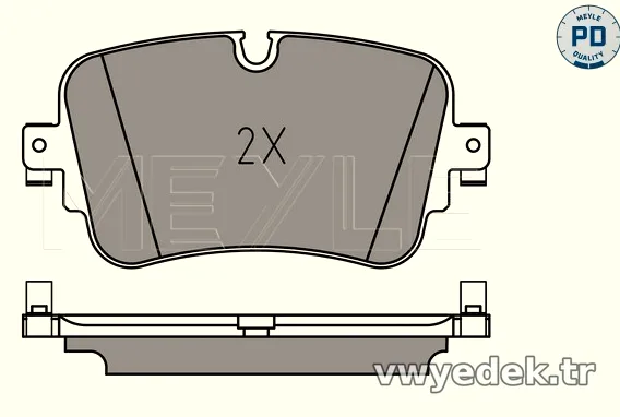 MEYLE 0252230717PD Fren Disk Balata - MEYLE - 0252230717PD