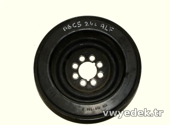 Krank Kasnağı - Audi A4 - A6 - A8 - 2.8 AMX - ACK Motor - Orjinal - 078105255F - 078105251L