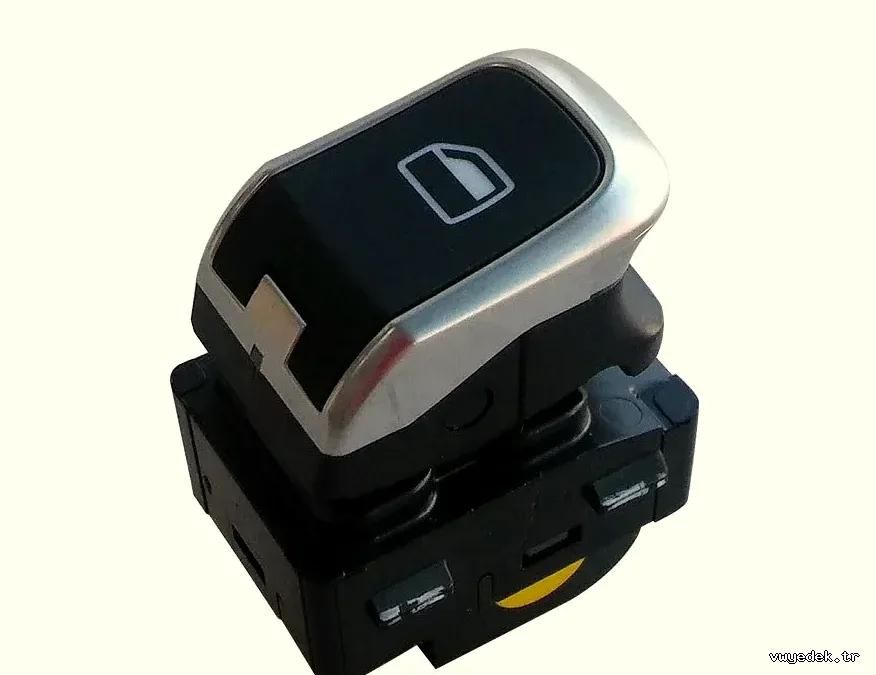 Tekli Cam Düğmesi - Audi A3 - Audi TT - Orjinal - 8V0959855A