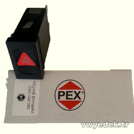 Dörtlü Flaşör - Passat - PEX - 3B0953235B - 3B0953235D