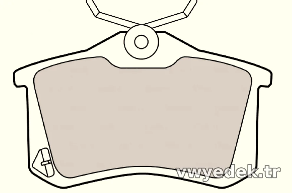 ARKA FREN BALATASI MEGANE II A3 GOLF PASSAT II,III,IV VENTO JETTA II OCTAVIA CORDOBA IBIZA TOLEDO P405 (I II) / (YUKSEKL