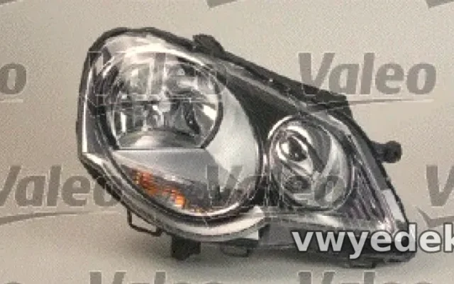 FAR+SINYAL SAG ELEKTRIKLI MOTORLU (H7+H1) POLO 05>10 – VALEO 043013