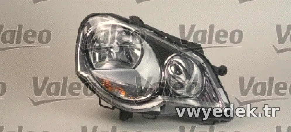 FAR+SINYAL SAG ELEKTRIKLI MOTORLU (H7+H1) POLO 05>10 - Valeo - VALEO 043013