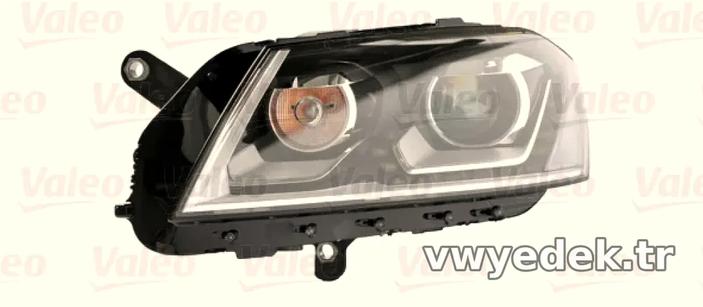 FAR SOL SINYALLI MOTORLU XENON PASSAT 10> - Valeo - VALEO 044505