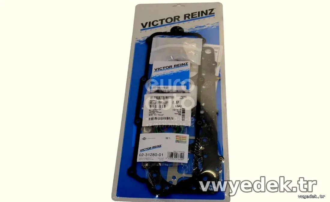 VİCTOR REİNZ 02-31280-01 | Volkswagen Bora 1.6 AKL Golf IV Polo Classic Üst Takım Conta Victor - VİCTOR REİNZ - VIC.02-3