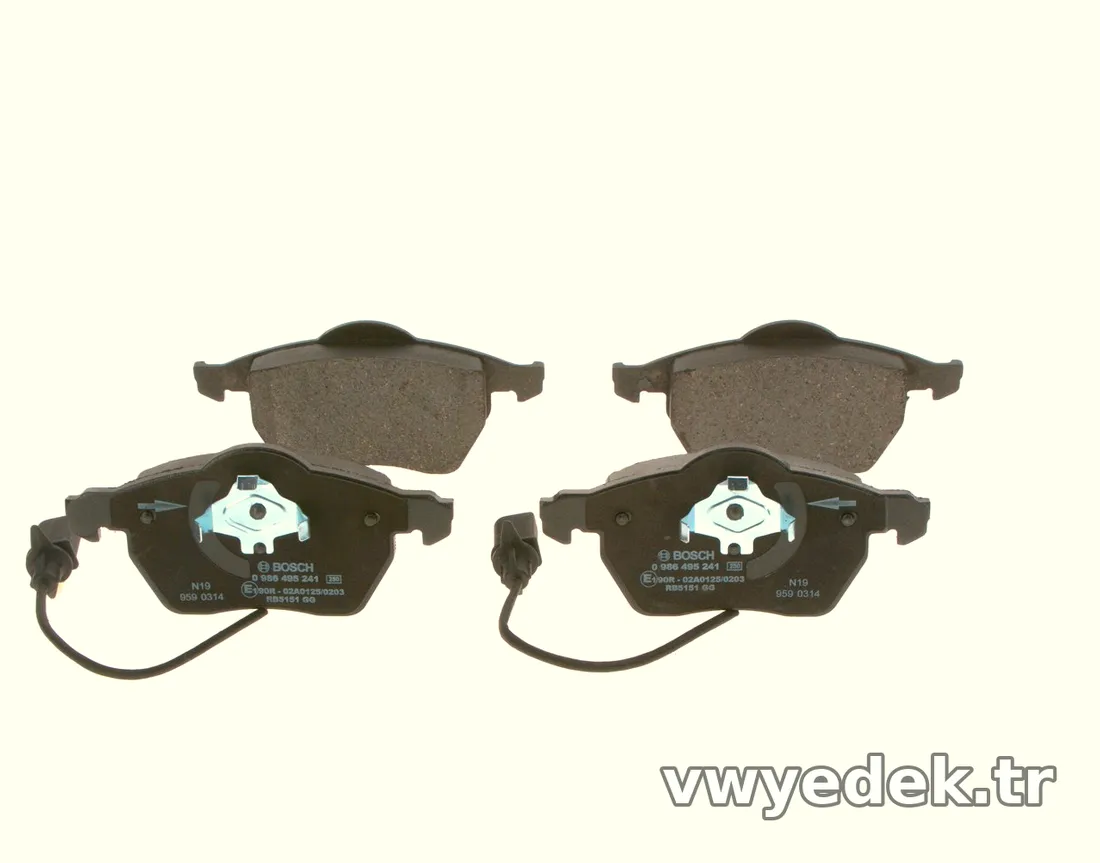 BOSCH 0986495241 Fren Disk Balata - BOSCH - 0986495241