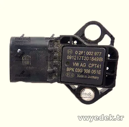 Motor Turbo Basınç Sensörü - CAVD - Motor - 1.4 TDI - Beetle - 2012 - 2016 - BOSCH - 03G906051E-5