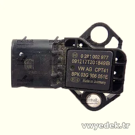 Motor Turbo Basınç Sensörü - CNZJ - Motor - 1.4 TDI - Audi Q2 - 2017 - üstü - BOSCH - 03G906051E-57