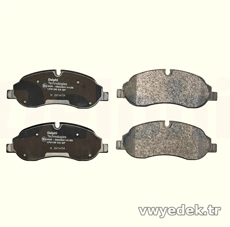 DELPHI LP3136 Fren Disk Balata - DELPHI - LP3136