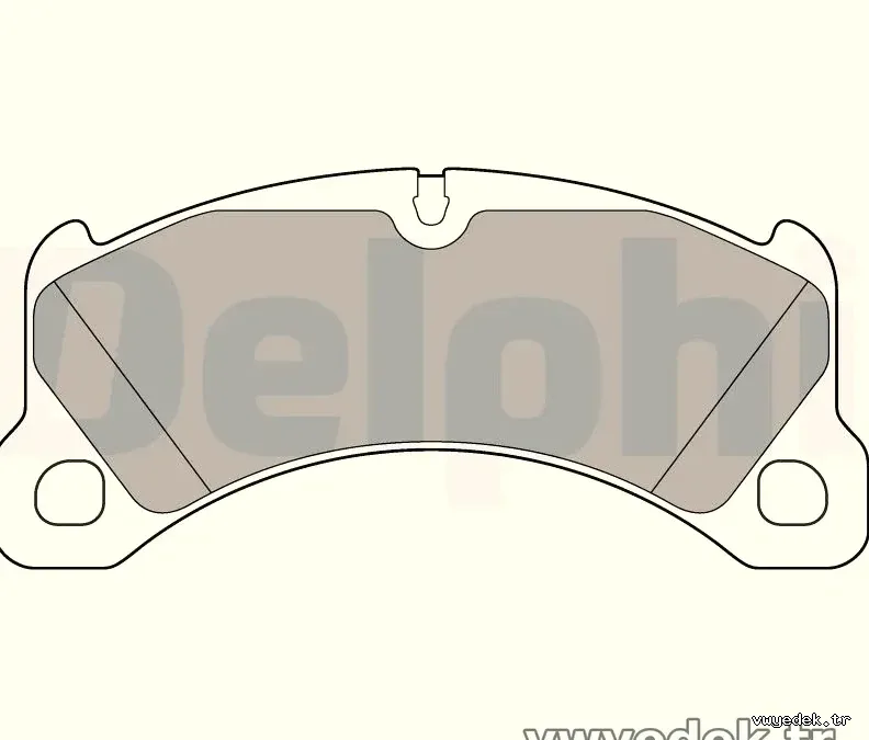 DELPHI LP3217 Fren Disk Balata - DELPHI - LP3217