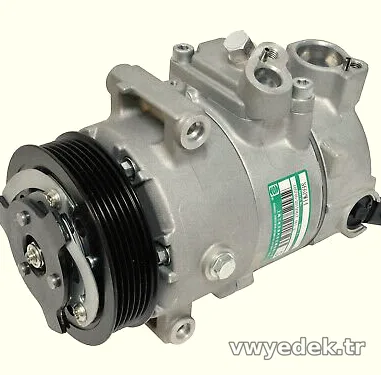Klima Kömpresörü Denso - CAVE - Motor - Leon - 2009 - 2011 - DENSO - 1K0820808A-5