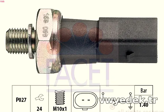 FACET 70168 Yağ Müşürü - FACET - 70168