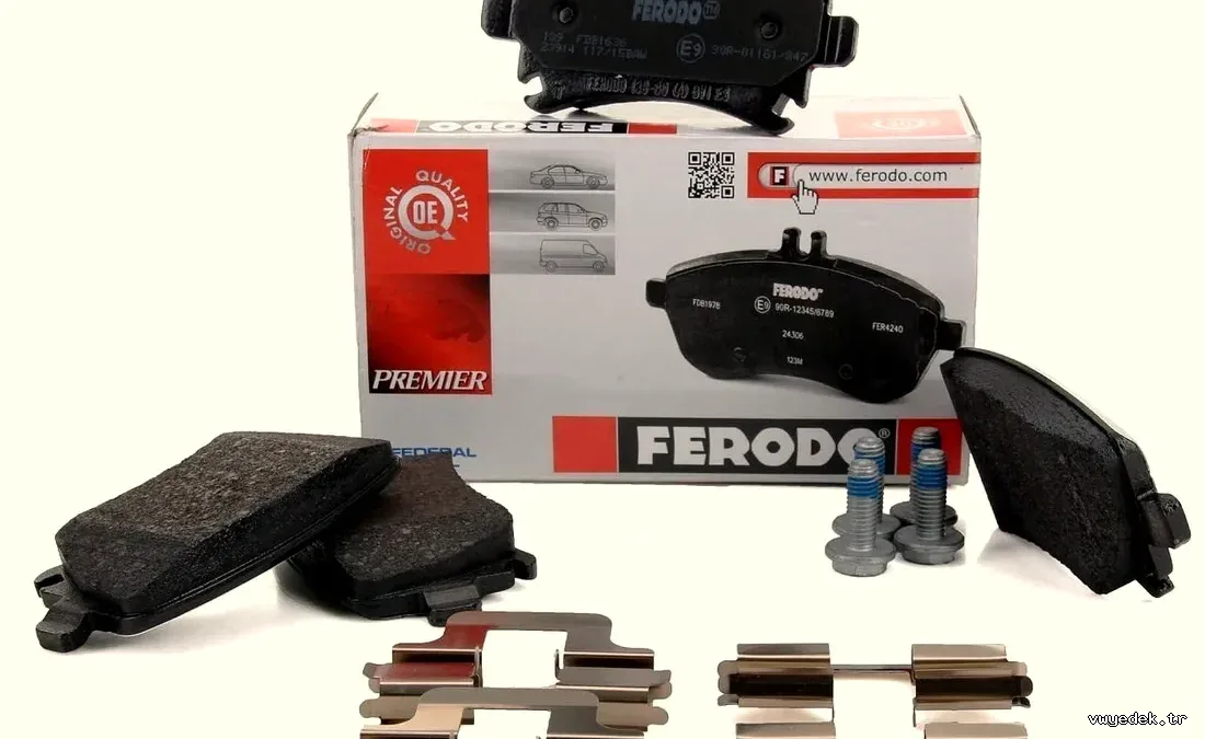 FERODO FDB1636 | Skoda SuperB/Octavia Arka Fren Balatası - FERODO - FER.FDB1636 ,13