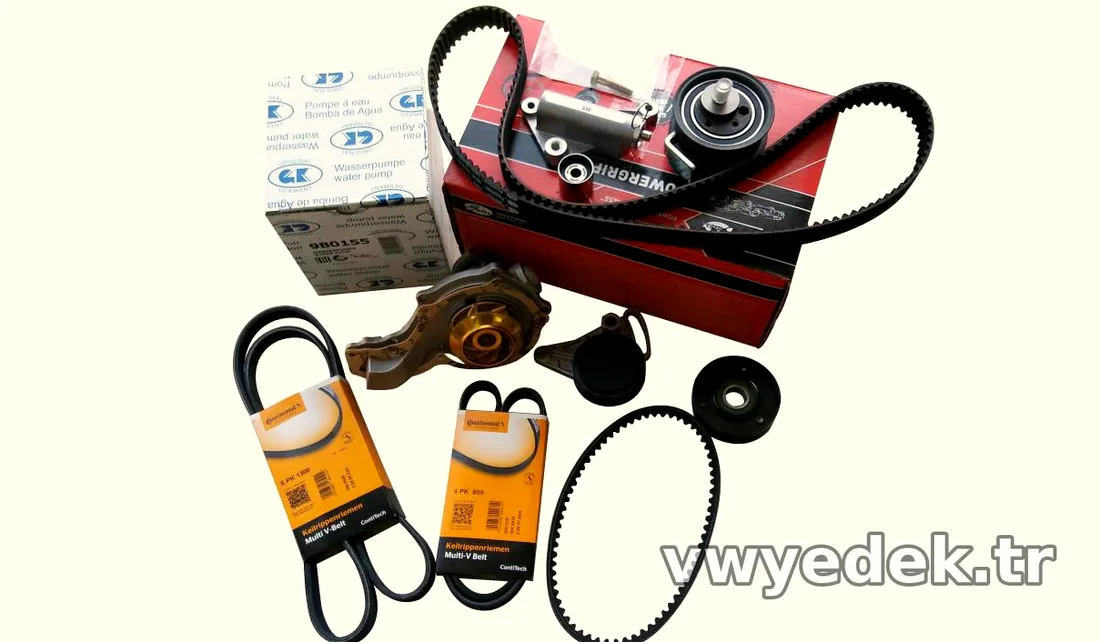Triger Seti Full Set - CJCA - Motor - 2.0 TDİ - Audi A4 - 2013 - 2015 - INA - 03L198119B-3