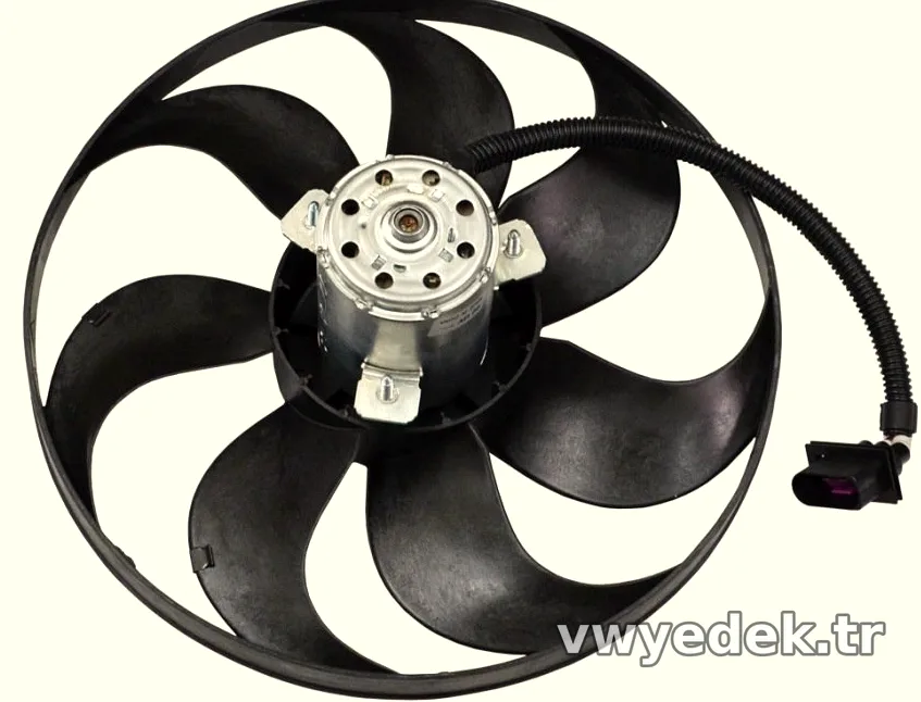 Fan Motoru - 1.6 TDI - İbiza - 2013 - 2015 - İTHAL - 1J0959455B-27