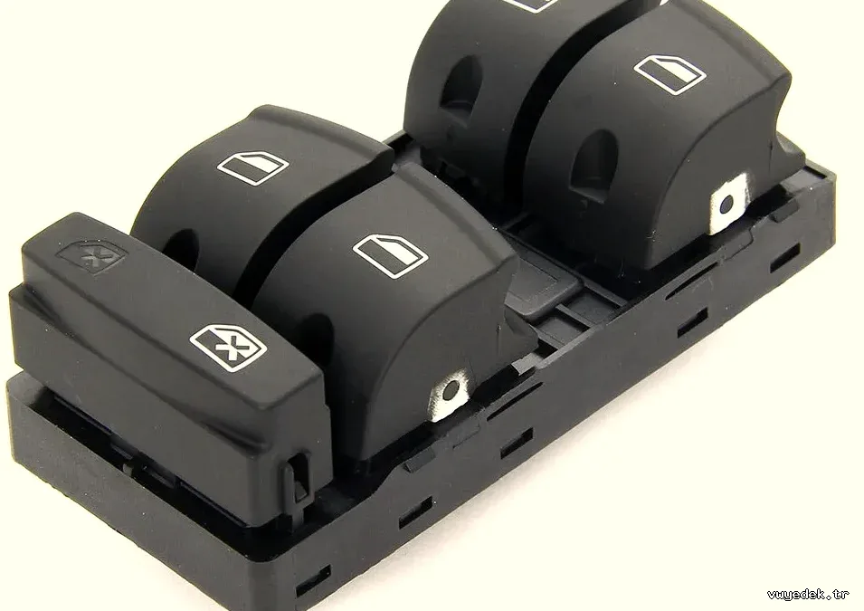 İTHAL 4F0959851 | Audi A6 2011 Sonrası Cam Kaldırma Düğmesi Sol Ön / Şoför Kapısı - İTHAL - ITH.4F0959851 ,A6