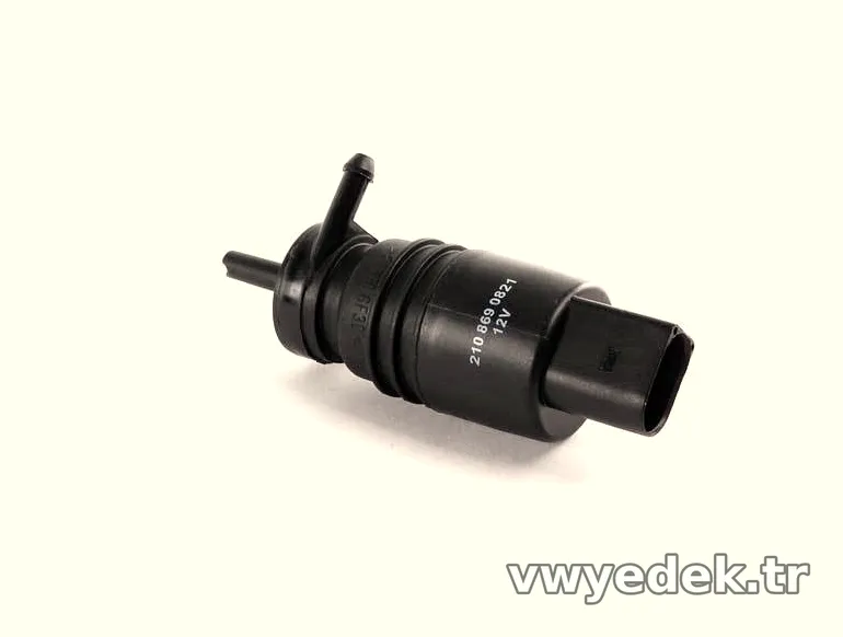 Silecek Su Fıskiye Motoru Tekli - Audi Q8 - 2004 - 2007 - İTHAL - 1J5955651-12