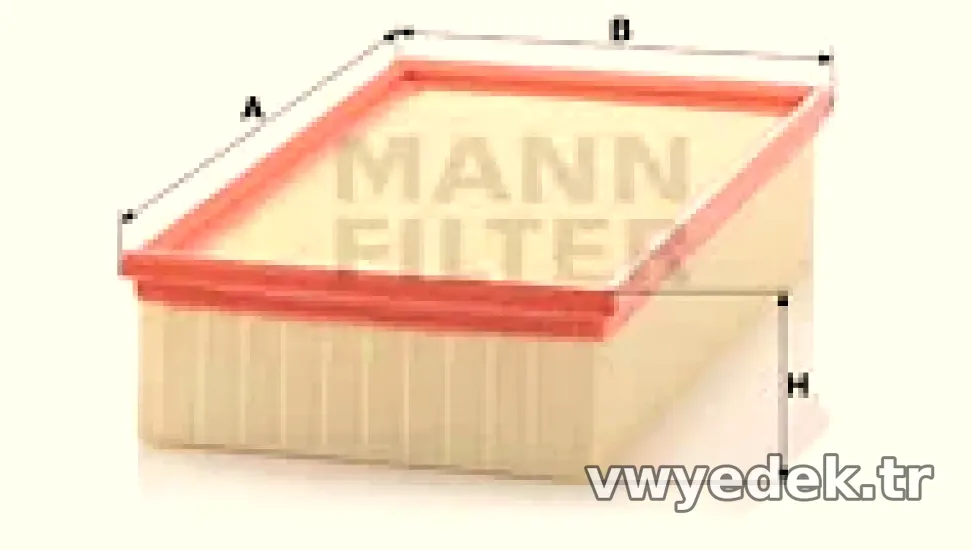 HAVA FILTRESI A100 A6 2,4D 2,5TDI / Q 90>97 - Mann Filter - MANN C31195