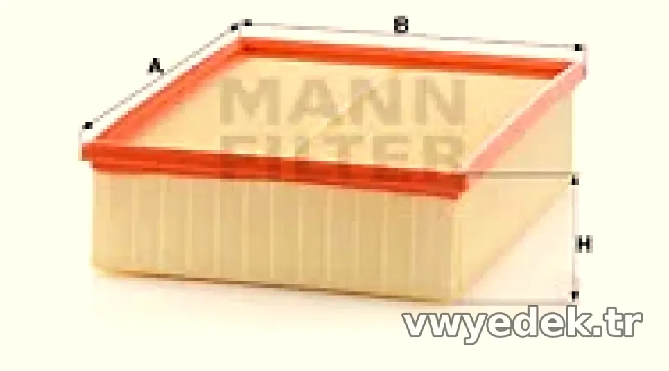 HAVA FILTRESI PASSAT 2,5 TDI A4 A6 AVANT/QUATTRO 97>05 - Mann Filter - MANN C26206/1