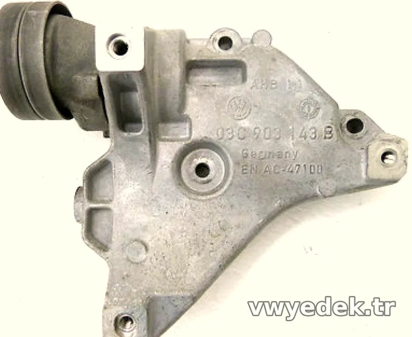 Klima Kompresör Braketi - CTHD - Motor - 1.4 TDI - Touran - 2006 - Orjinal - 03C903143B-19