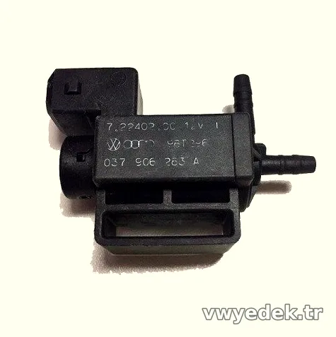 Selenoid Valfi - AKL - Motor - 1.6 TDI - Golf - 2002 - 2006 - PIERBURG - 037906283A-6