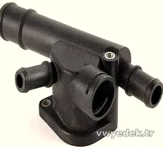 Su Flanşı - BXE - Motor - 1.9 TDI - Golf - 2007 - 2009 - TOPRAN - 038121132D-12