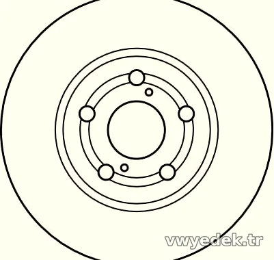 TRW DF4046 Fren Disk Ayna - TRW - DF4046