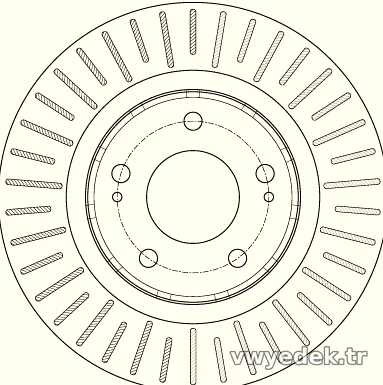 TRW DF6174 Fren Disk Ayna - TRW - DF6174