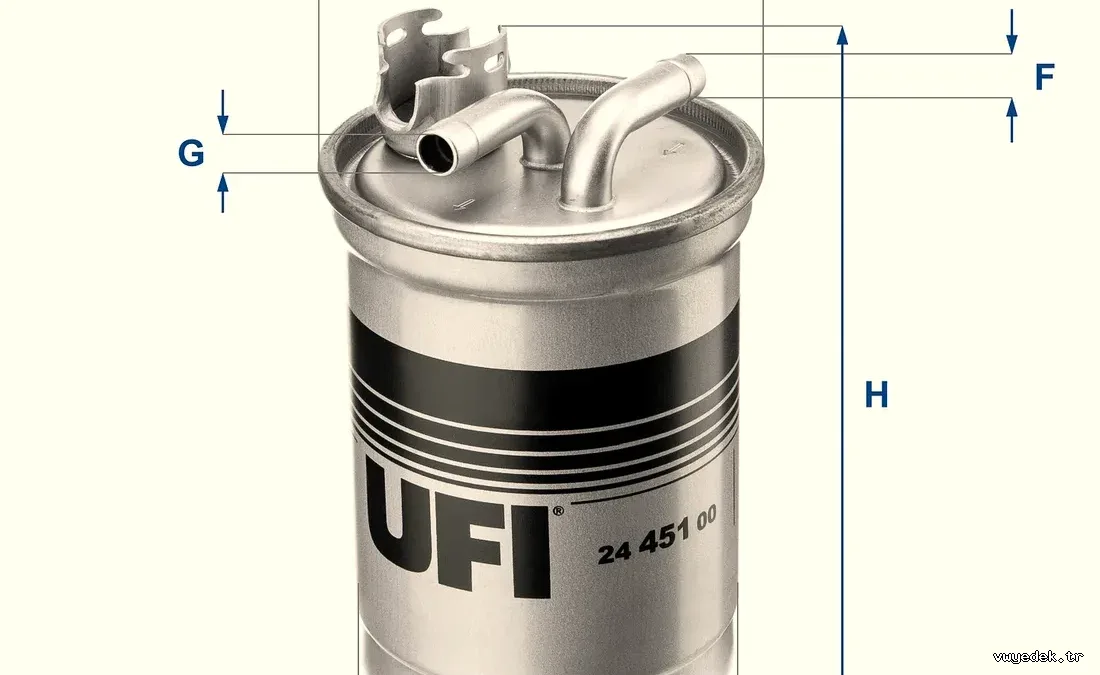 UFI 2445100 Yakıt Filtresi - UFI - 2445100