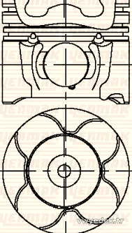 YENMAK 3104498000 Piston - YENMAK - 3104498000