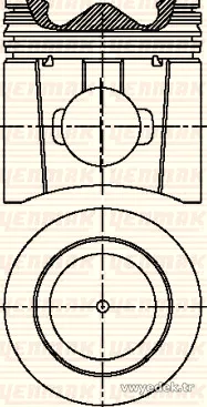 YENMAK 3104845000 Piston - YENMAK - 3104845000